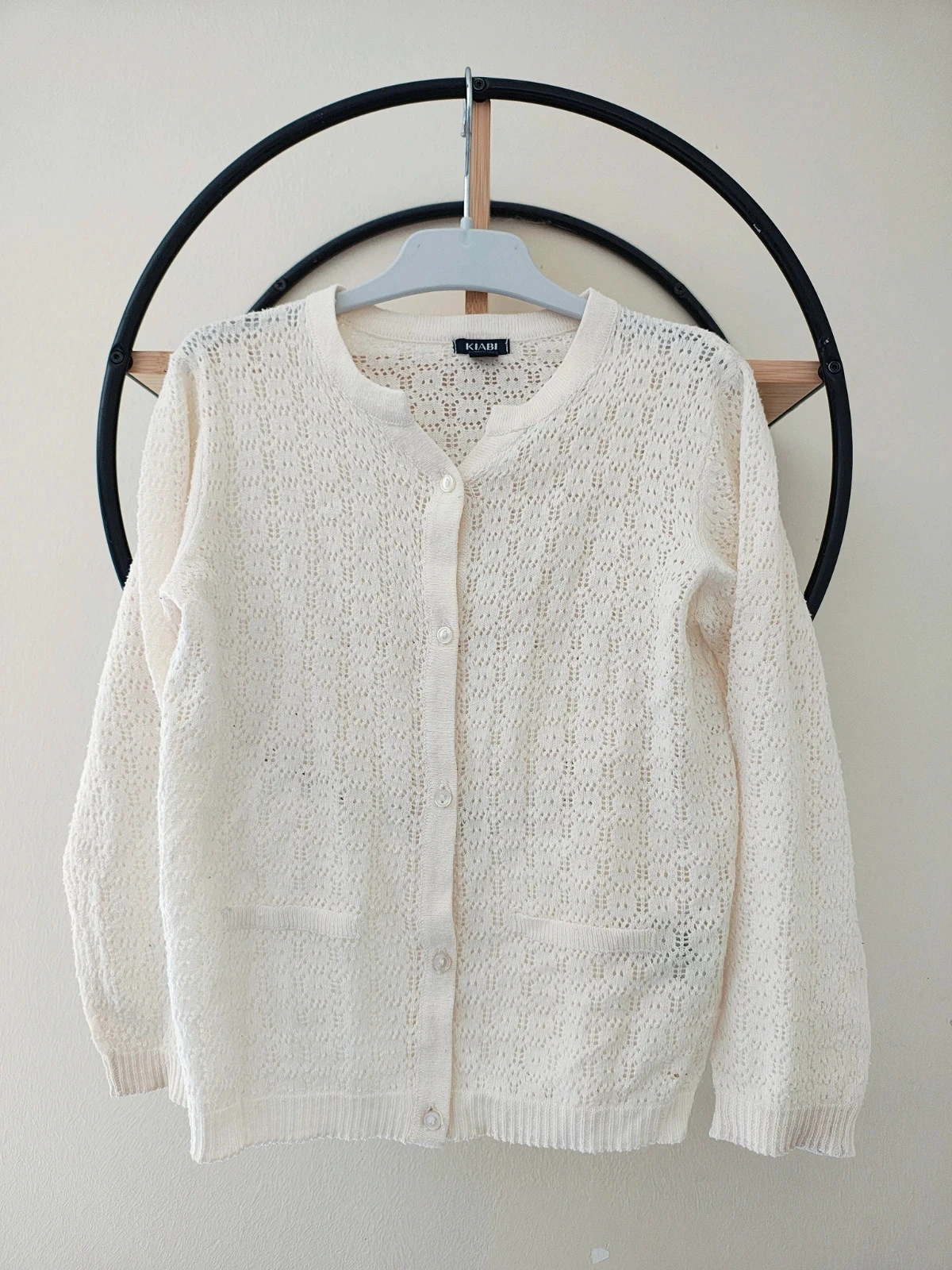 5 ans gilet maille crème Kiabi